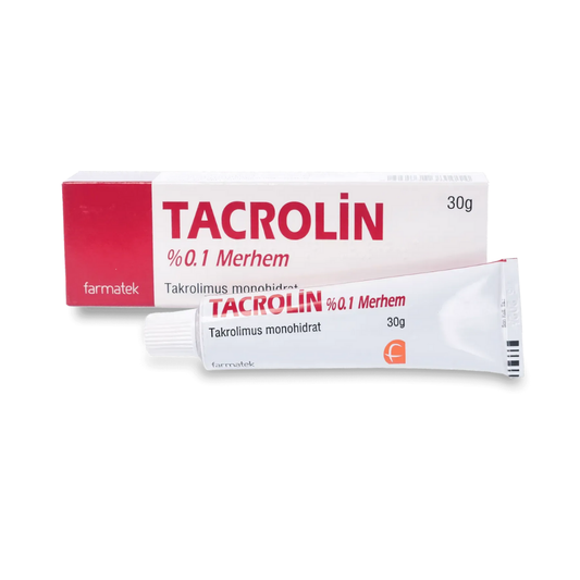 TACROLIN 0.1% 30g – Effective Cream for Itching, Redness, and Eczema
