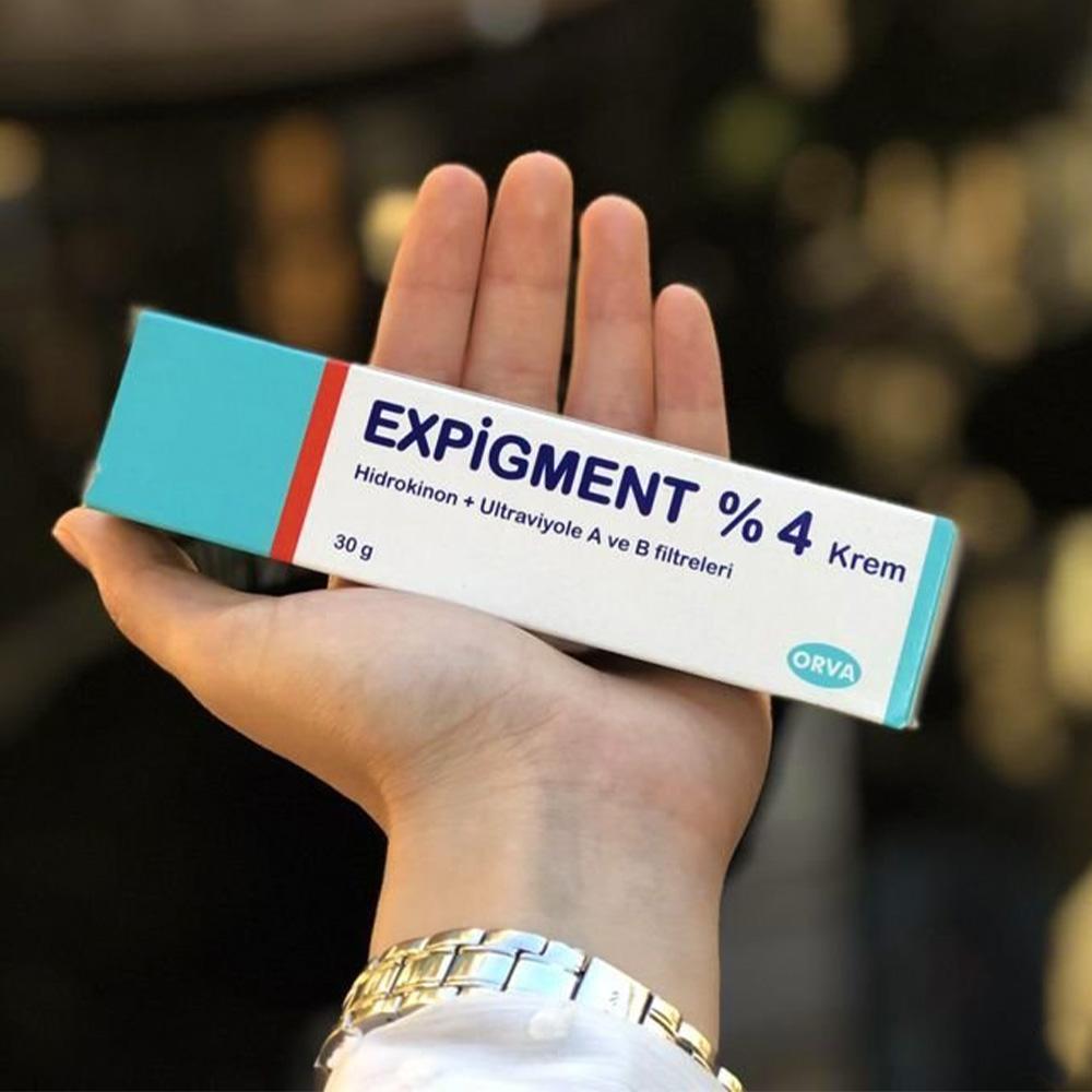 EXPIGMENT %2 & %4 Cream 30 gr Hydroquinone Skin Bleaching, Lightening, Melasma, Fade, Fading Cream