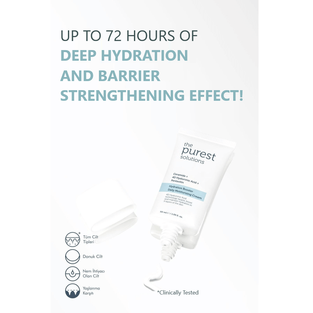 The Purest Solutions 24 Hour Daily Intensive Moisturizing Skin Care Cream 50 ml