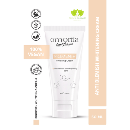 OMORFIA Skin Whitening, Anti-Spot Brightening Glutathione Content Care Cream 50 ml