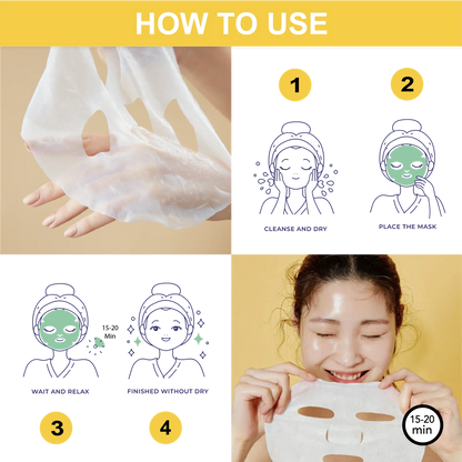 Mjcare 10-Pack Care and Repair Face Masks