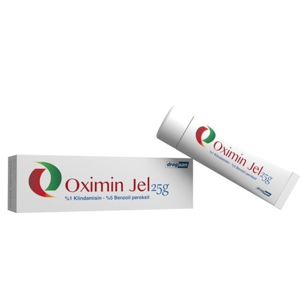 Oximin Gel 25g - Benzoyl peroxide - Clindamycin phosphate